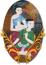 タイ古式リラクゼーションコックン　マッサージ画